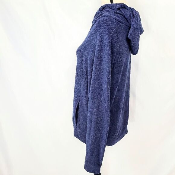 Elan Cowl Neck Hooded Pocket Sweater - Picture 4 of 7